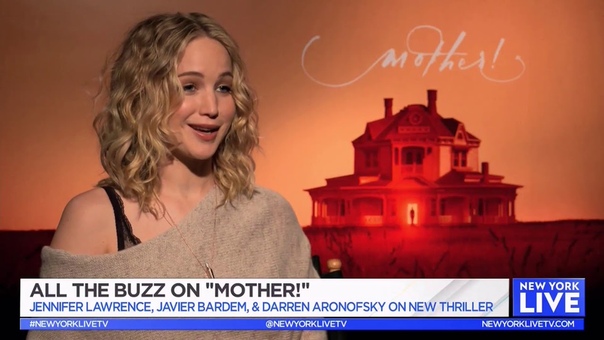 JENNIFER LAWRENCE, JAVIER BARDEM DARREN ARONOFSKY TALK