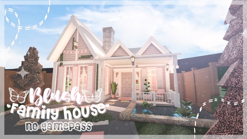Minami Oroi Roblox Bloxburg Speed Build No Gamepass Blush Family Roleplay House April 25