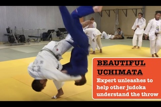 Beautiful UCHIMATA  by Genta Mikami (Inner thigh judo throw)