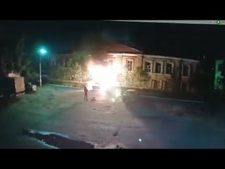 В Урюпинске военкомат закидали коктейлями Молотова