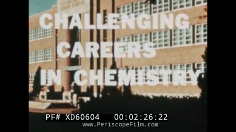 CHALLENGING CAREERS IN CHEMISTRY 1958 U. S. DEPT. OF AGRICULTURE SUMMER TRAINEE PROGRAM