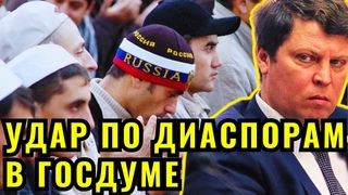 Удар по диаспорам в Госдуме: Хитрую лазейку хотят прикрыть