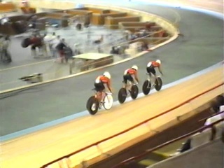 Велоспорт - трек. Чемпионат СССР 1989. КГП 4 км. Квалификация.