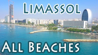 All Limassol Beaches | 11 km LImassol the best !