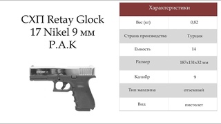 Retay Glock 17 Nikel
