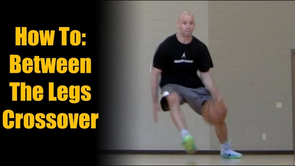 Basketball Handles Basketball Moves: How to Crossover Dribble Between the