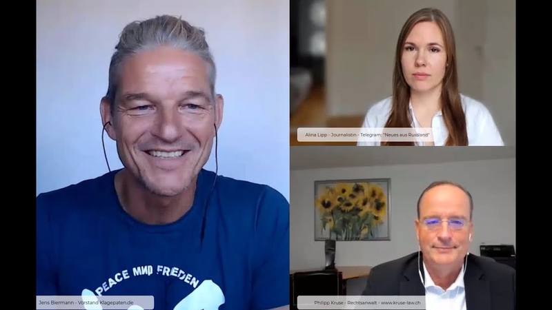 Interview mit der Journalistin Alina Lipp und Rechtsanwalt Philipp Kruse zum WHO
