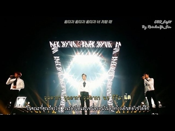 Thai sub 151010 EXO Love Concert Baekhyun Chen Xiumin As I Live