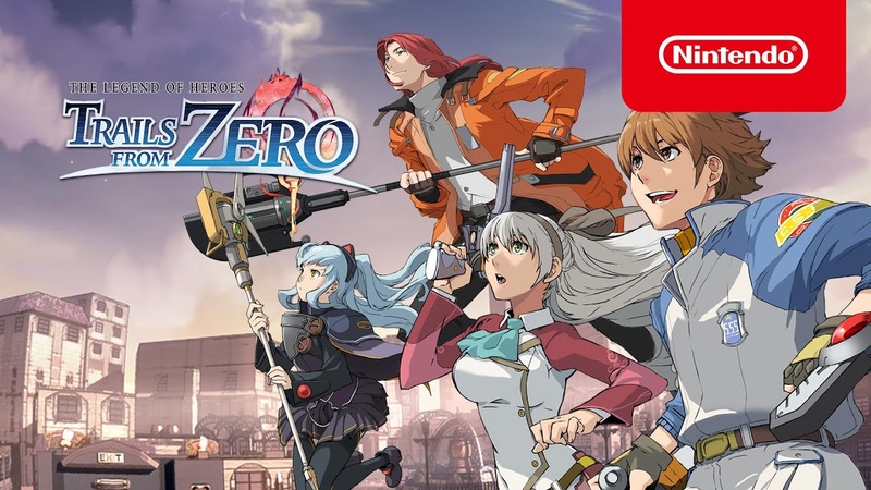 The Legend of Heroes: Trails from Zero Gameplay Trailer Nintendo