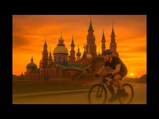 ВАУ ЭТО КАЗАНЬ ТЫ НЕ ПОВЕРИШЬ  Храм ВСЕХ Религий на ЗАКАТЕ! ЭПИЧНАЯ Велопрогулка! #Казань #вело