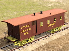 Union Pacific Caboose (1860s) Lodge Pole Division