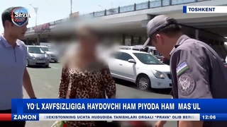 Yol xavfsizligiga haydovchi ham piyoda ham masul