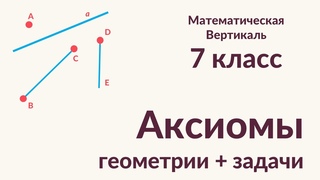 Аксиомы геометрии и задачи