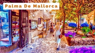 Palma de Mallorca, Spain  - SUMMER 2023 4K-HDR Walking Tour (125min)
