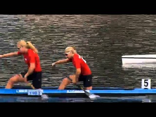 2013 ICF Canoe Sprint World Championships Duisburg C2 WOMEN 500m