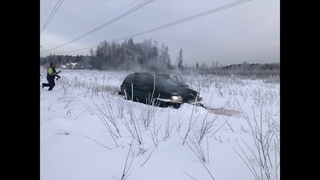 По снежному бездорожью, Нива не едет, Уаз, Джипы от 42-43, снегоходы