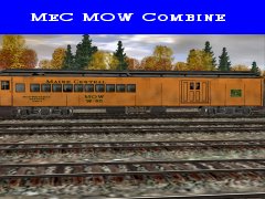 MeC MoW Wreck Train Combine #W45