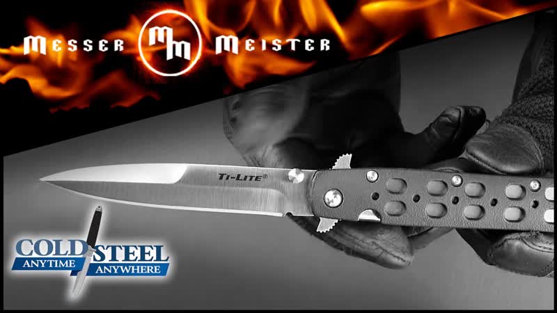 Легендарный стилет Cold Steel Ti Lite 4. Предтестовый