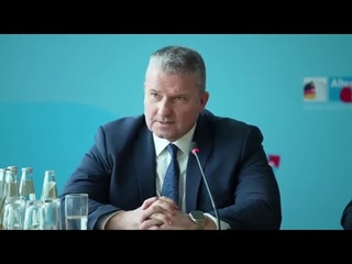 Pressekonferenz. Wir mssen mit Toten rechnen. Dr. Bernd Baumann, AfD, & Martin Hess, AfD