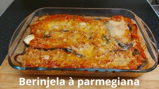 BERINJELA  PARMEGIANA NO FORNO RPIDO E DELICIOSA