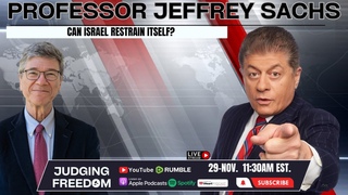 Prof. Jeffrey Sachs: Can Israel restrain itself?