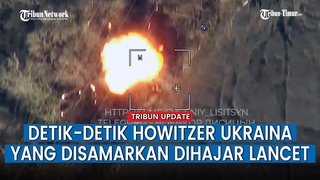 Howitzer Self-Propelled M109 Ukraina Dihantam Amunisi Berkeliaran Rusia, Meledak dan Hancur Total!