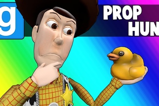 Gmod Prop Hunt Funny Moments - Rubber Duckies & Bullet Ploof Grass! (Garry's Mod)
