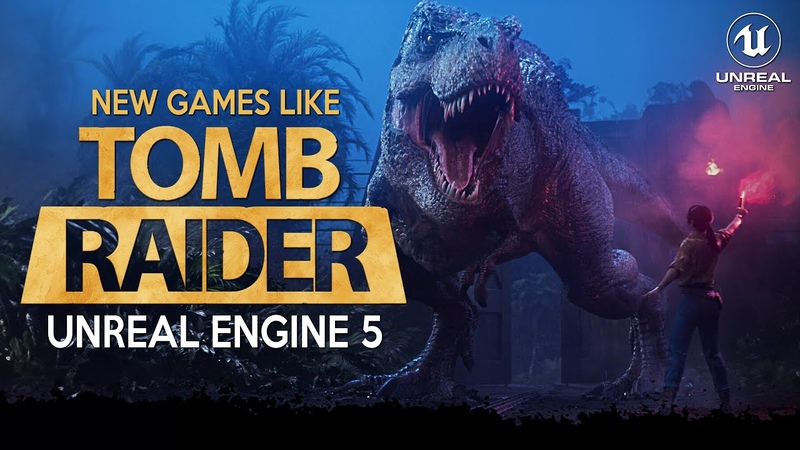 New Games like TOMB RAIDER in UNREAL ENGINE 5 with ULTRA REALISTIC NEXT GEN Graphics coming in