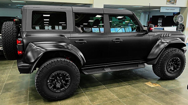 Ford Bronco Raptor (2024) Sound, interior and
