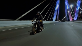 BMW K1100 CAFE RACER | Cracow Night Drive | GoPro HERO9 & IPHONE 13 Pro