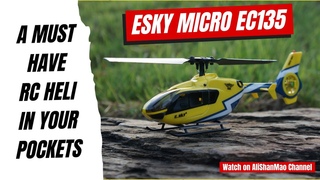 Whispers of Morning: ESKY 150EC Micro EC135 Eurocopter RC Helicopter in a Scenic Resort