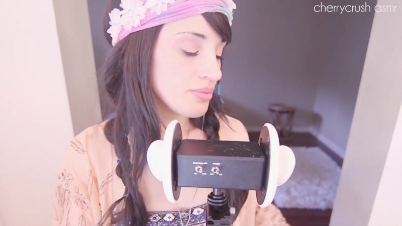ASMR Cherry Crush ASMR Slow Breathing Tongue Clicking Accents Russian English Cherry Crush You