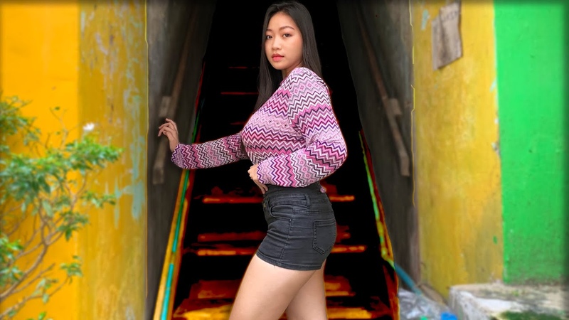 Amazing Burmese Beauty explores Downtown