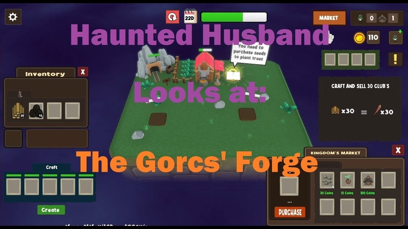 Haunted Husband Looks at The Gorcs Forge (