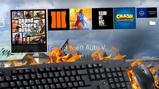 Клавиатура и мышь на ВСЕ ИГРЫ для PlayStation 4 (и PS5).ТЕСТ: GTA ONLINE, TLOU. GameSir AIMBOX