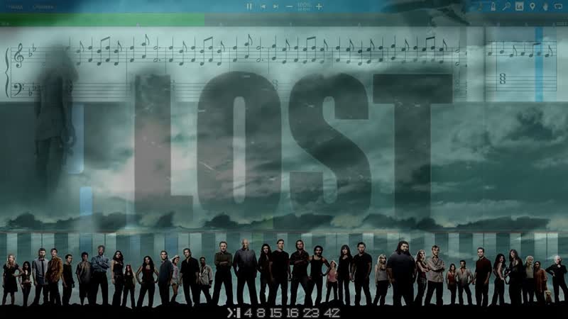 LOST Life Death Theme Piano Tutorial, Sheets, MIDI