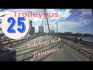 № 25. Route: Brīvības iela - Ilguciems.