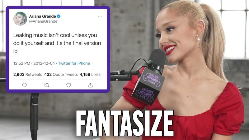 Ariana Grande on Fantasize Leaking